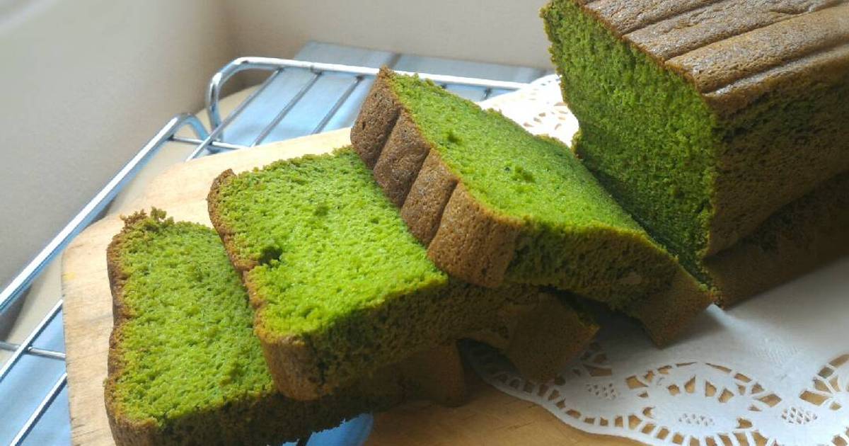 Resep Matcha Castella cake