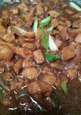 Chicken teriyaki ala hokben