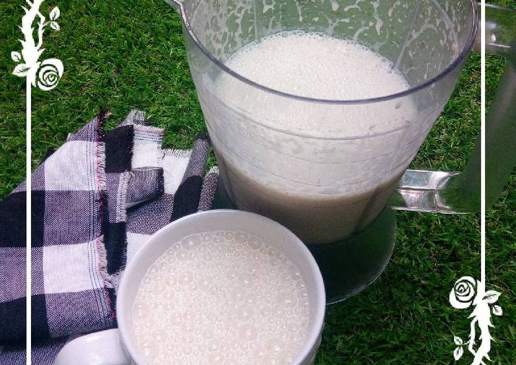 gambar untuk resep makanan Shake oat banana