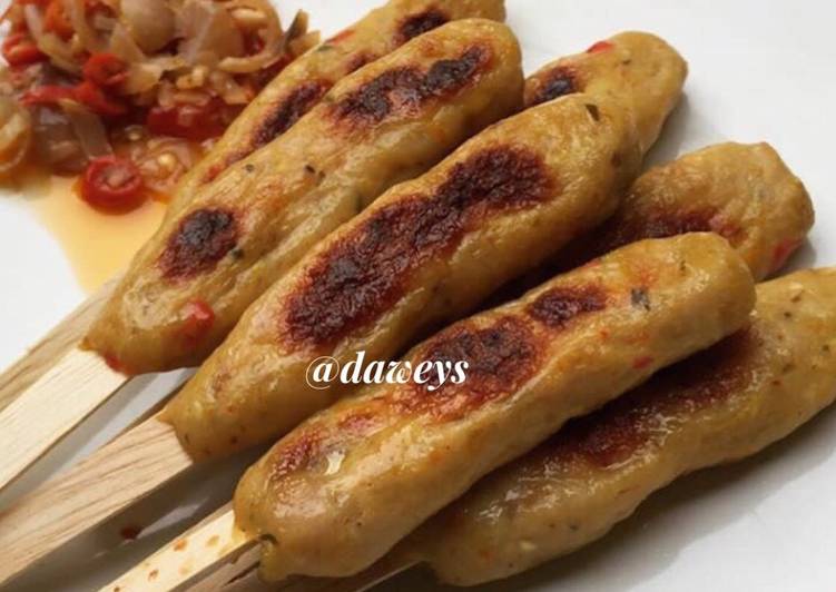 resep masakan Sate Lilit Tenggiri & Ayam