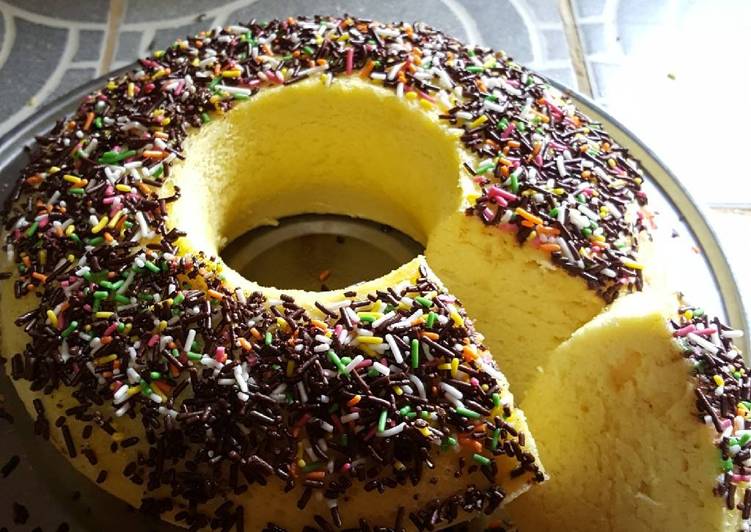 Resep Sponge Cake Kukus Meises Oleh Vonny Elyana Cookpad