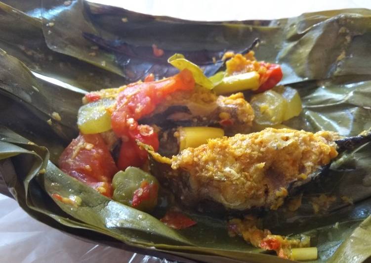 Resep Pepes ikan  Sembilang  asam pedas oleh Aisy Bunda 