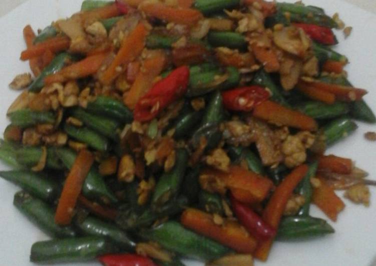 resep makanan Tumis (BTW) buncis telur wortel