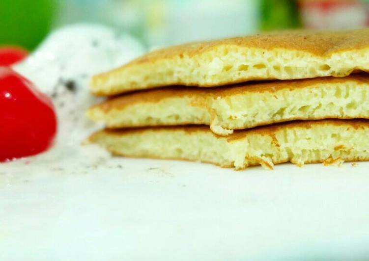 resep makanan Pancake (anti gagal)