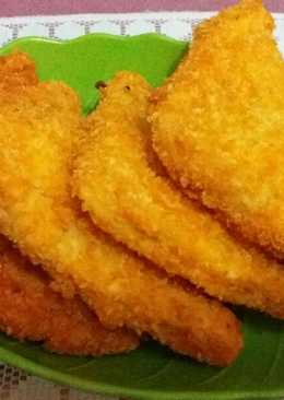 Roti goreng spicy chicken