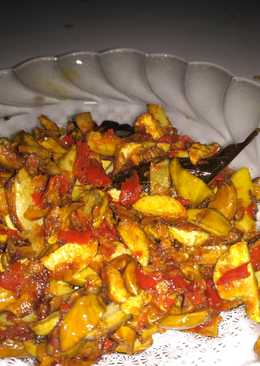 Jengkol balado simple