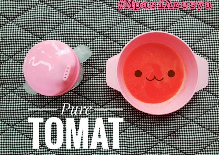 gambar untuk resep makanan Mpasi 6m+ : Pure Tomat