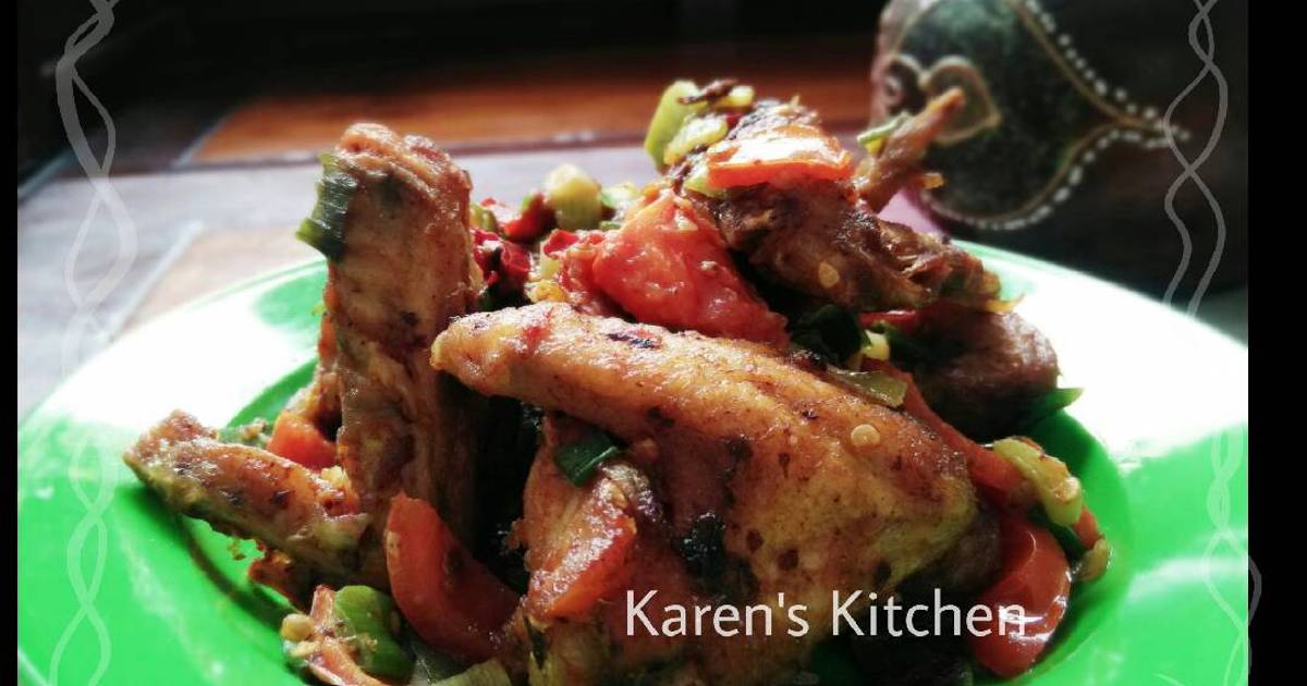 Resep Ayam Goreng Tomat Pedas ala Karen's Kitchen