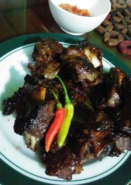Iga bakar spesial resep ibu praktis