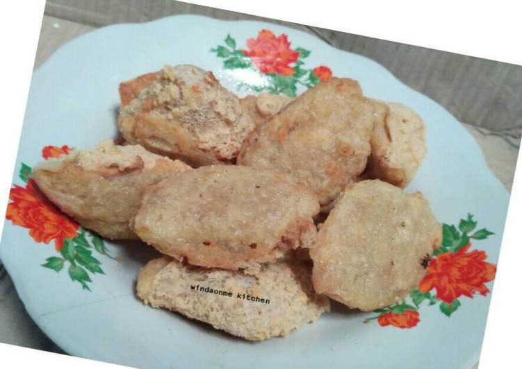 resep makanan Tahu Walik Aci / Tahu Pong isi Aci