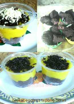 Brownies alpukat simple (eggless, tepung beras) #BrowniesAlpukat