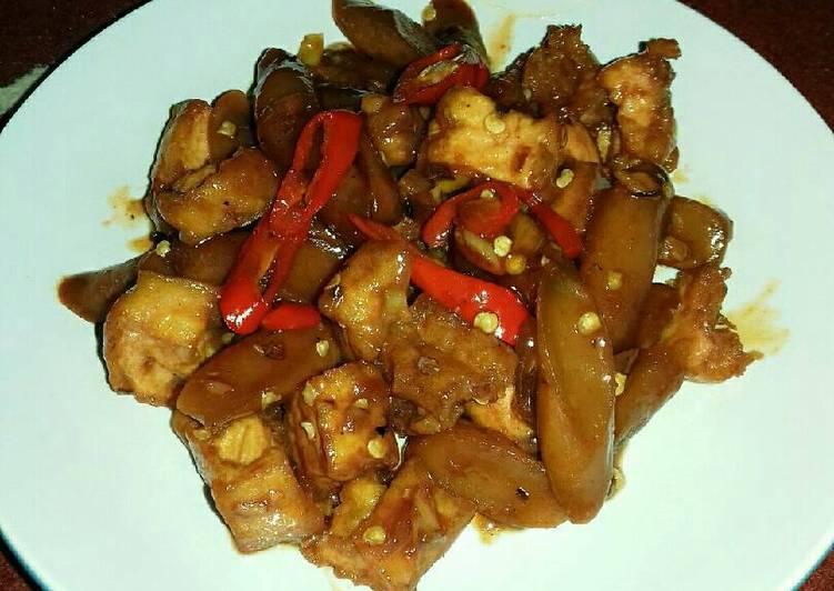 resep Tahu sosis asam manis