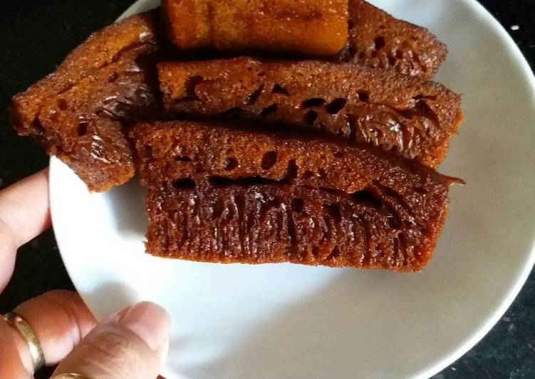 resep lengkap untuk Bolu karamel kukus anti gagal