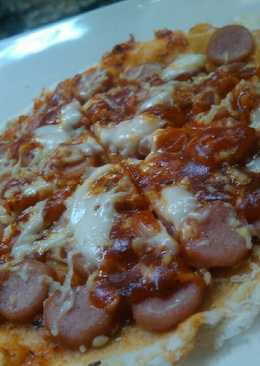 Krispy pizza gak pake lama