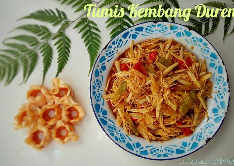 resep masakan Tumis Kembang Duren