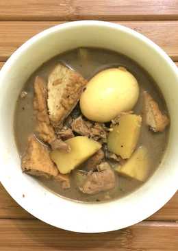 Semur Tahu Kentang Telur