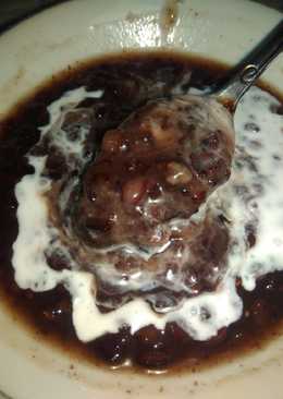 Bubur ketan hitam lembut