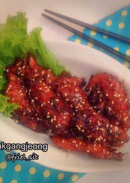 Dakgangjeong (ayam goreng krispi ala Korea)