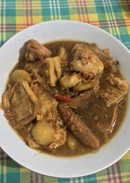 Semur Ayam, Tahu, Kentang