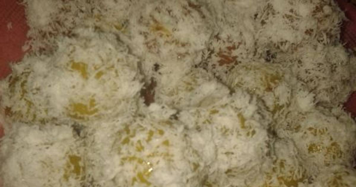 Resep klepon ubi jalar kuning no pewarna