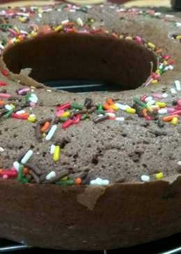 Cake Coklat Putih Telur #pr_OlahanCoklat