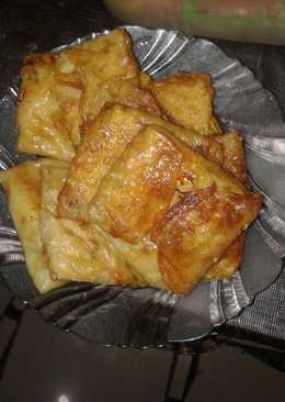 Martabak telur sosis teplon