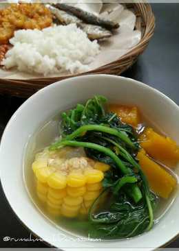 Sayur Bayam Labu Kuning