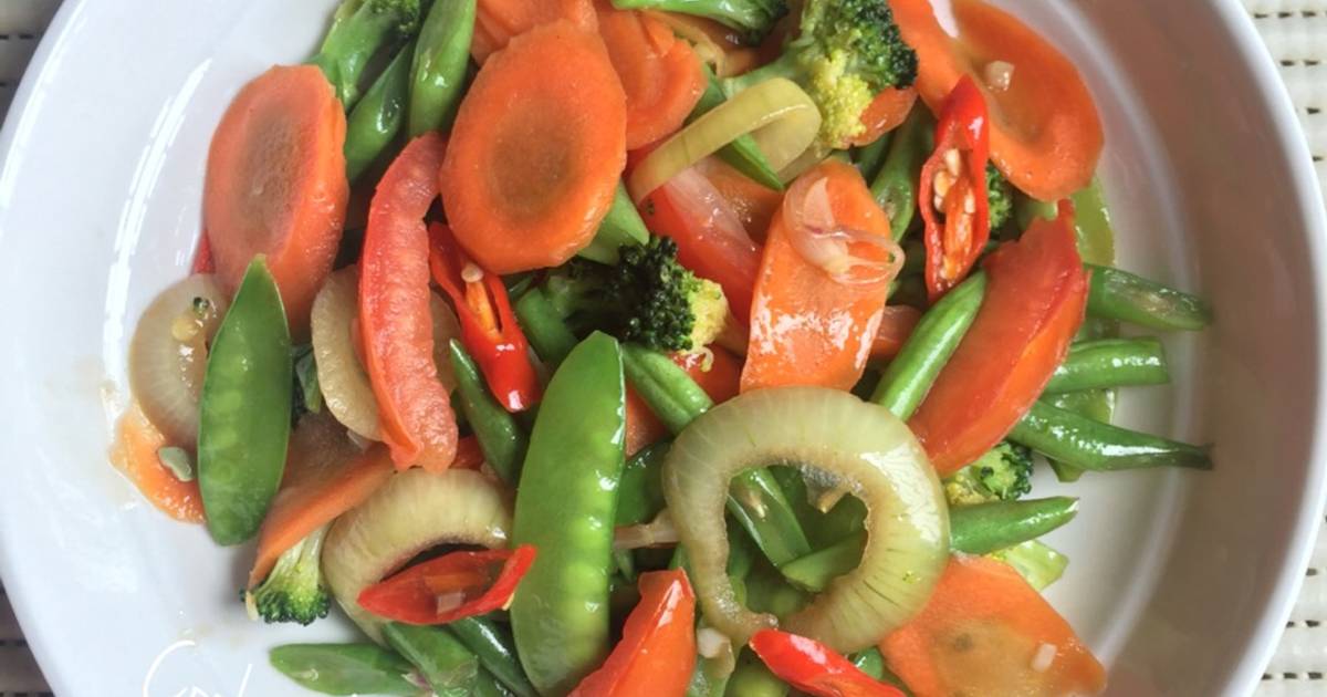 Tumis sayur sehat - 449 resep - Cookpad