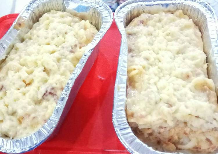 Resep Schotel macaroni spiral kukus By indahhmp