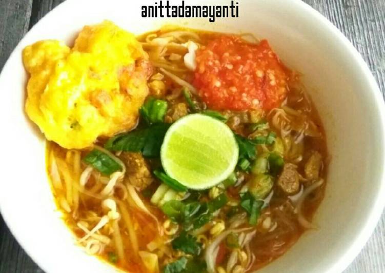 cara membuat Soto (Taoto)Pekalongan