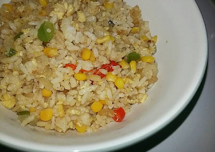  Resep  Nasi  goreng  jagung  oriental oleh Ismi Nida NR Cookpad