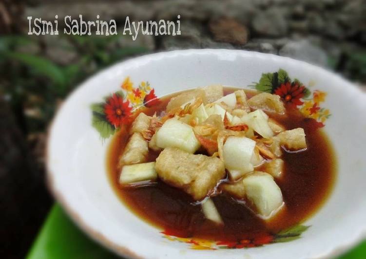 resep Empek2 Sutra (pakai bawang goreng dan lamale kering/ebi)