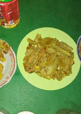 Pisang goreng geprek ala makassar