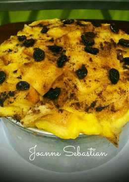 Cinnamon & Raisin Hot Bread Puding