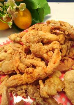Jamur tiram crispy banget (tepung home made no msg)