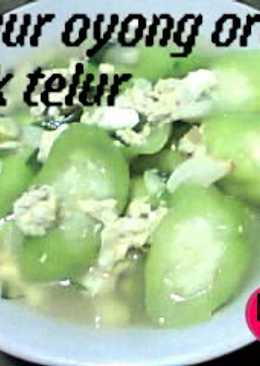 Sayur oyong orak arik telur