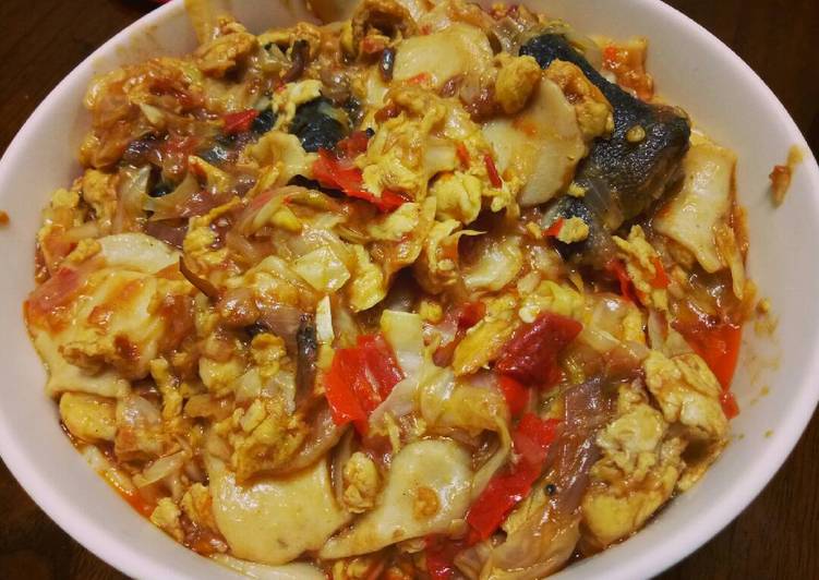 Resep Seblak sambel trasi?? By Iroeh Aldirah