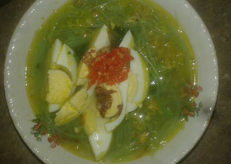 gambar untuk resep Soto telur simple