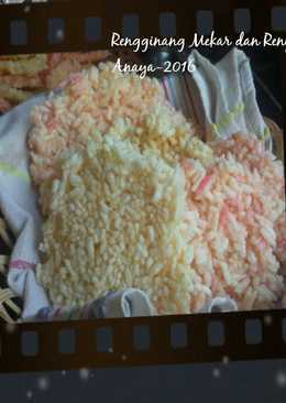 Rengginang Mekar dan Renyah