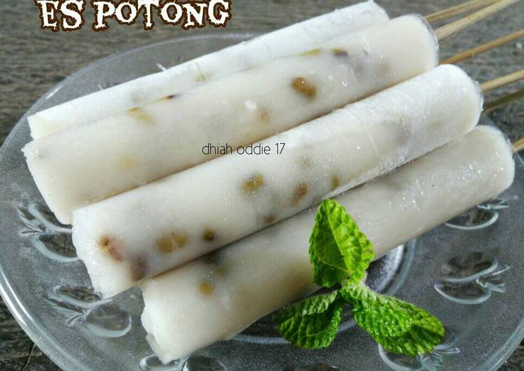 resep lengkap untuk Es Potong