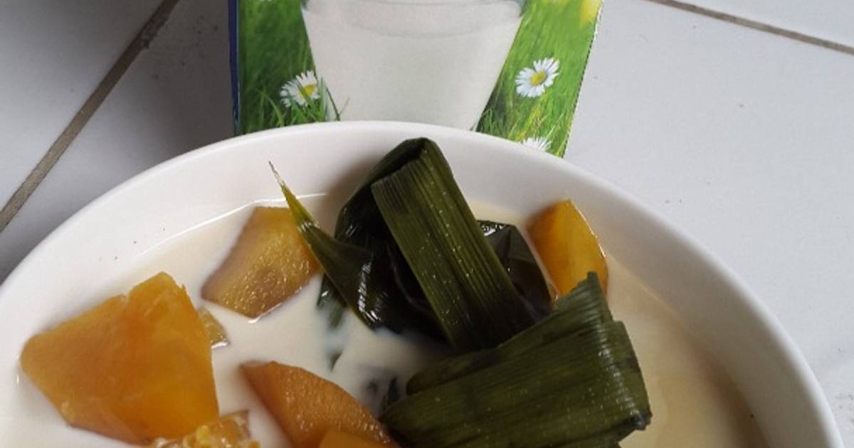 Resep Kolak Ubi tanpa Santan (dgn susu cair)