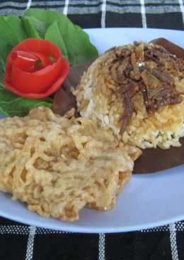 Nasi gegok khas Trenggalek ala Ria Safira