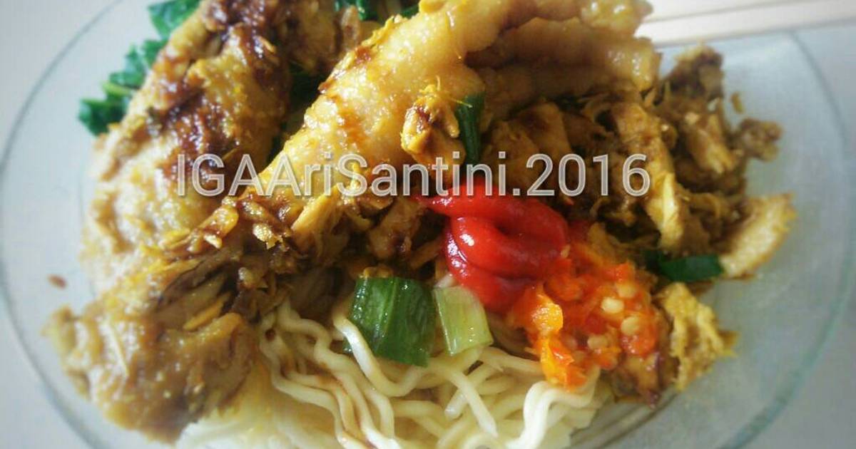 Resep Mie Ayam Simple & Enak #NonMSG ala Iga Ari Santini