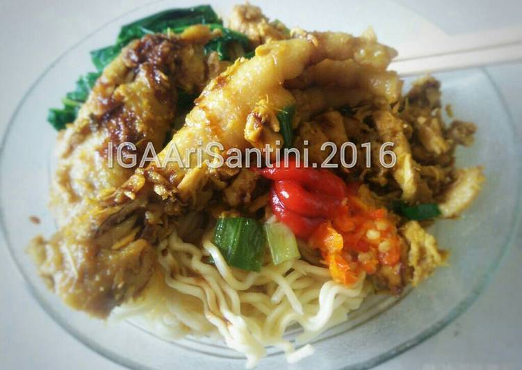 cara membuat Mie Ayam Simple & Enak #NonMSG