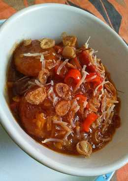 Scallop Ikan with Saori saus tiram (Pedaaaaasssss)