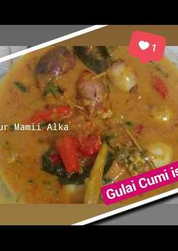 Gulai Cumi isi Tahu