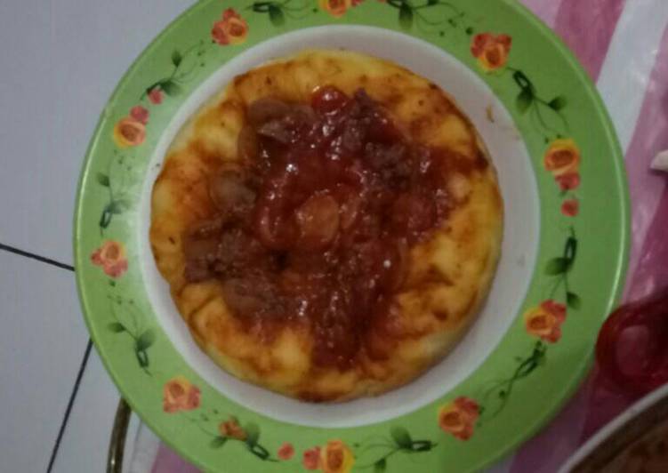 Resep Pizza magic com praktis Oleh inesbaskara