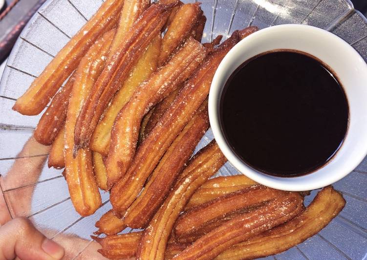 Resep Churros simple ala anak kos Karya Safira Prameswari