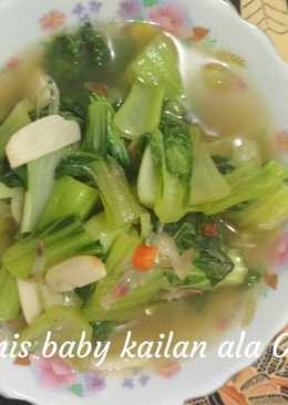 Tumis Baby Kailan