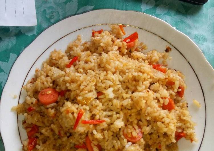 resep lengkap untuk Nasi goreng simple enak